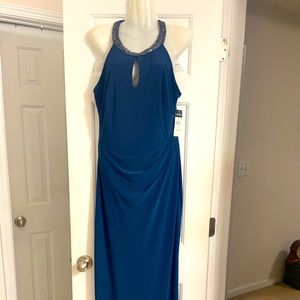 BRAND NEW LAUREN RALPH LUXE BRYL EVENING DRESS. SIZE- 12